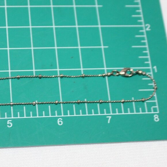 Large CZ and Silver Necklace and Earring Set - Picture 9 of 15